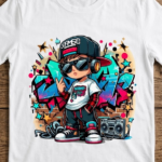 Camiseta con diseño urbano - Wim01