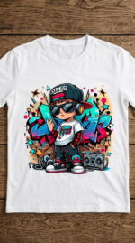 Camiseta con diseño urbano - Wim01
