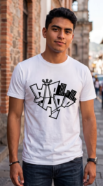 Camiseta con diseño urbano - Wim02 - Imagen 2